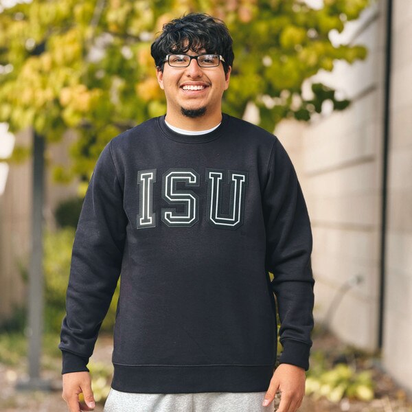 Artisans ISU Patch Black Crewneck
